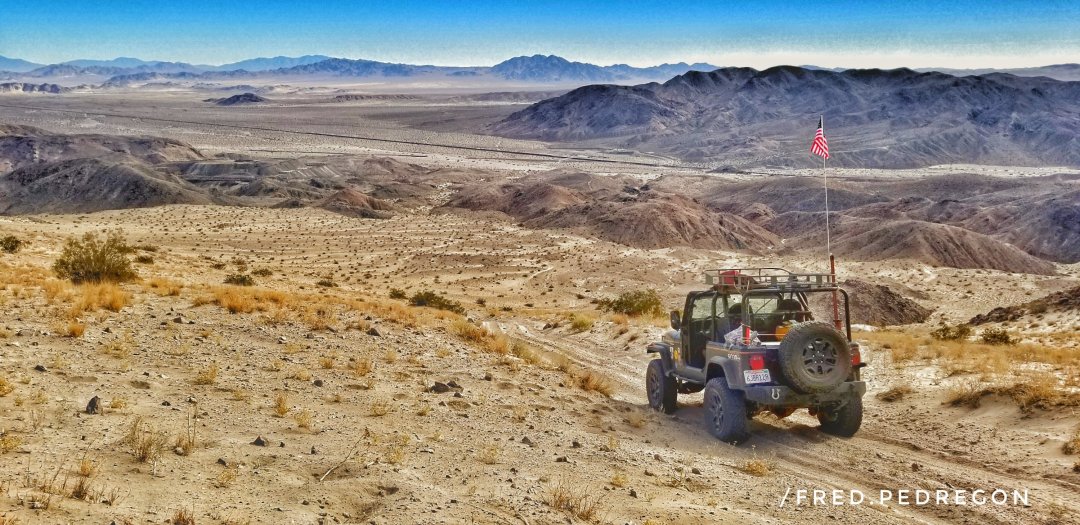 Mojave Bradshw trail off ford 4x4 tors Jeep
